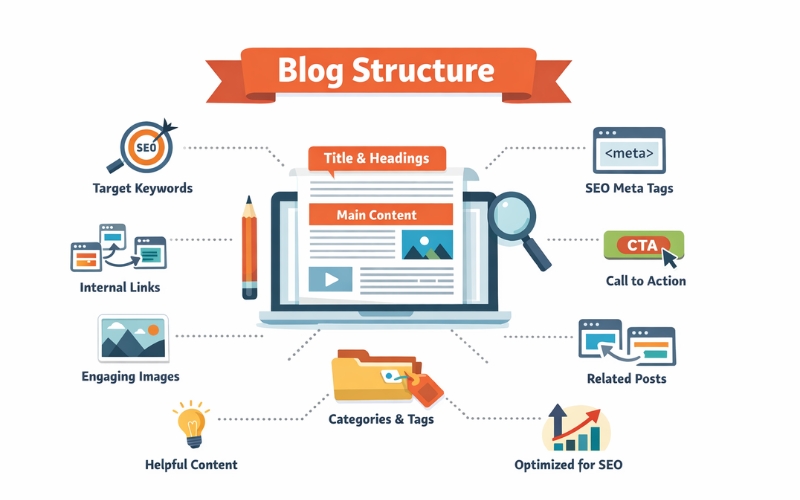 blog structure